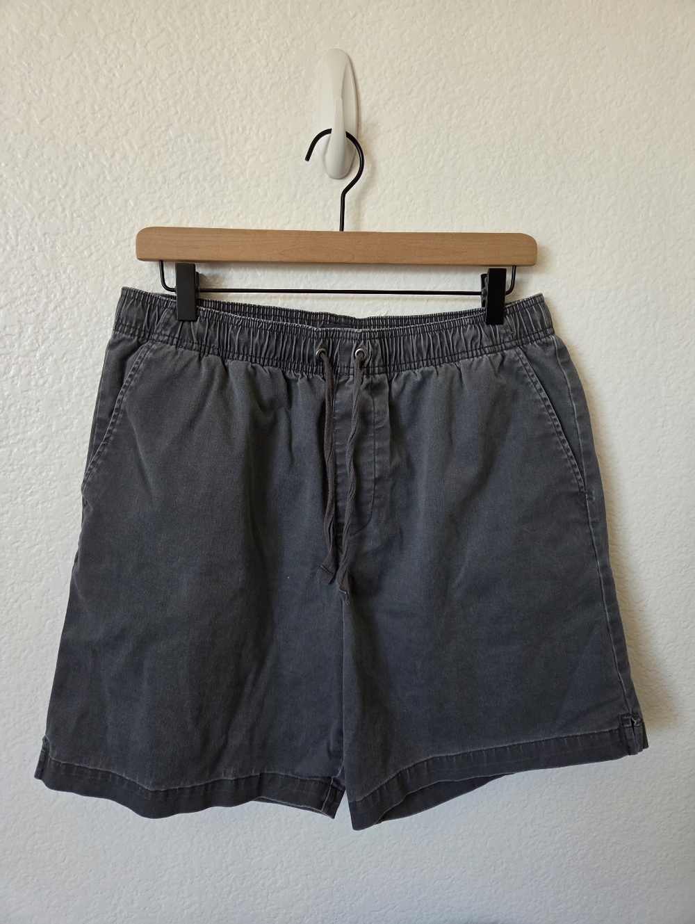 Toad&Co Men's Mission Ridge Pull-On Shorts Size Large Gray